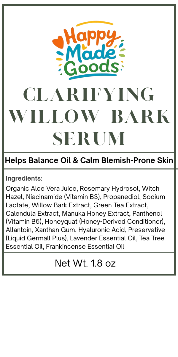 Clarifying Willow Bark Serum