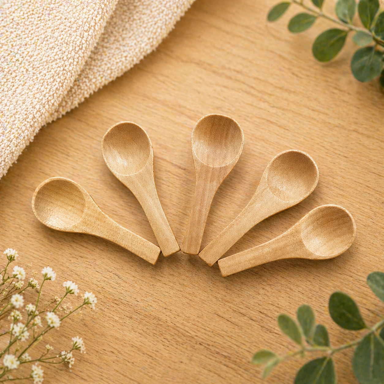 Mini Wooden Spoon (Single Spoon)