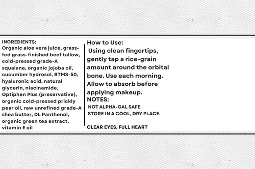 Beef Tallow Day Eye Cream