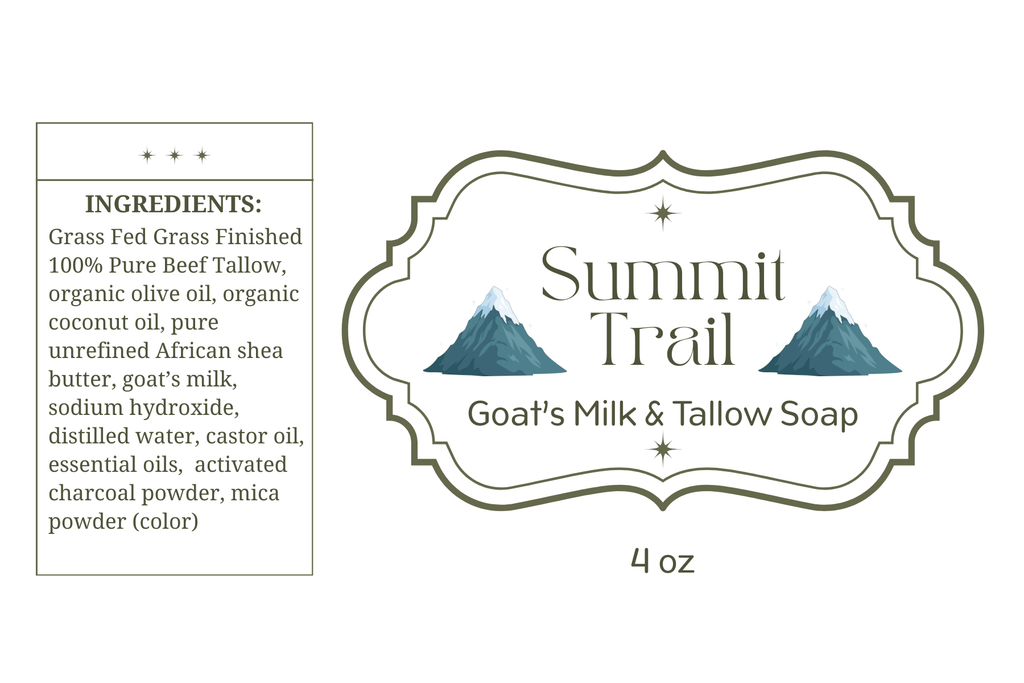 Goat's Milk & Tallow Soap - Summit Trail